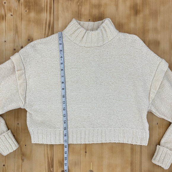 Urban Outfitters Daria Double Take Chenille Sweater in Cream - Picture 13 of 13